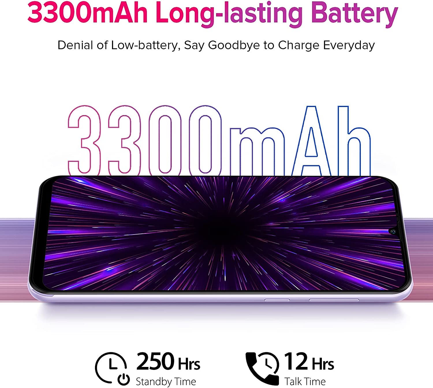 Ulefone Unlocked Cell Phones, Note 6 Android 11 Unlocked Smartphones, Ultra-Slim Lightweight, Triple Card Slots, 6.1" Waterdrop Full-Screen Dual SIM Phones, 3300mAh, Face Unlock, US Version - Black - Image 4